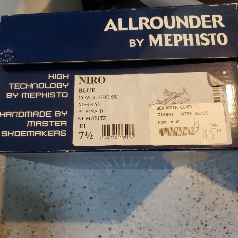 Mephisto AllRounder Blue Size 10